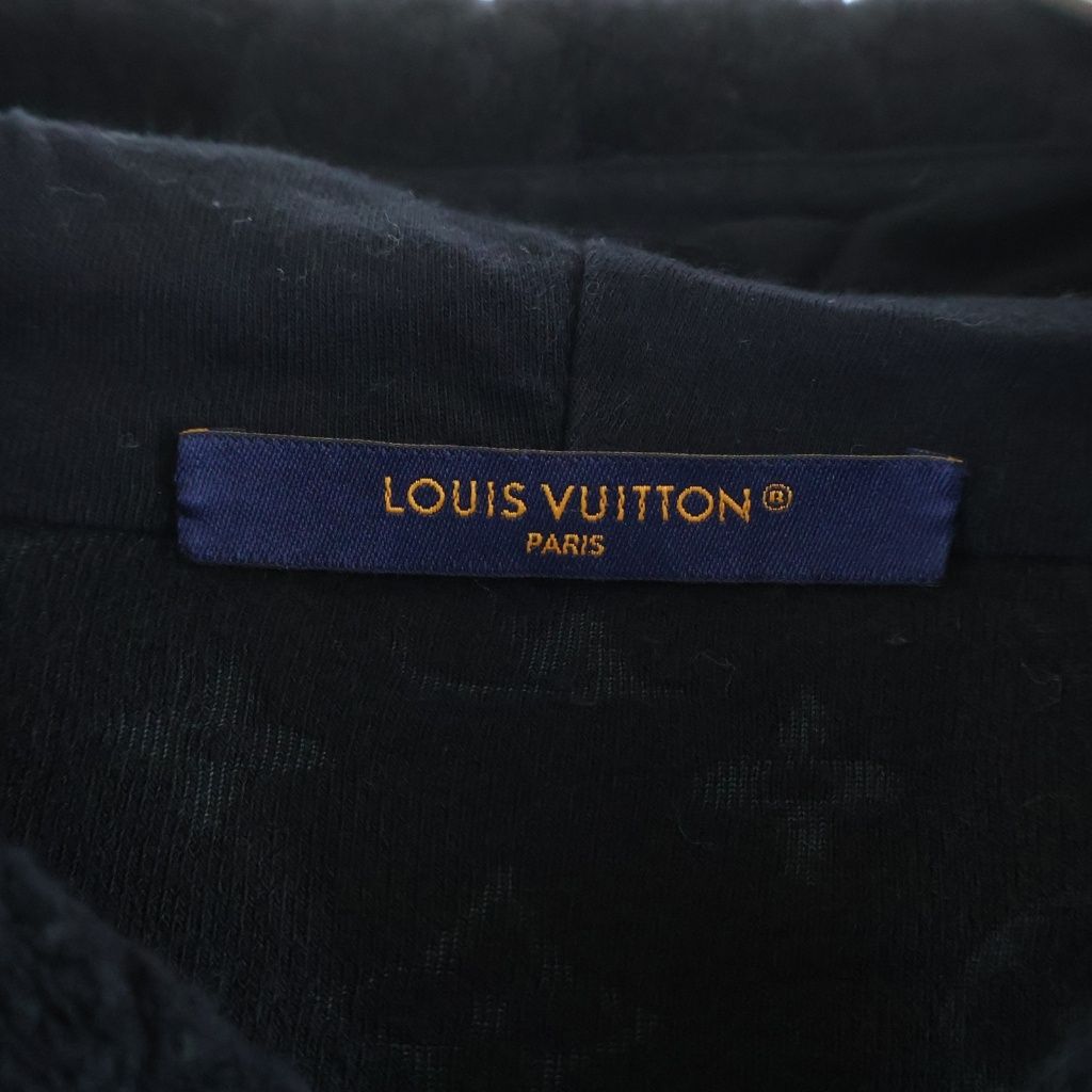 Louis Vuitton Monogram All Over Patternlogo Friends Ziphoodie Black Sweatshirt — view 6