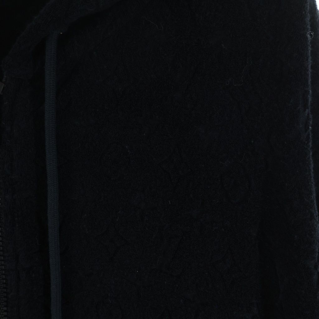 Louis Vuitton Monogram All Over Patternlogo Friends Ziphoodie Black Sweatshirt — view 4