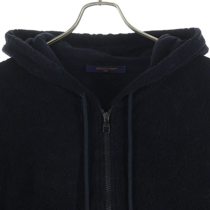 Louis Vuitton Monogram All Over Patternlogo Friends Ziphoodie Black Sweatshirt — view 3
