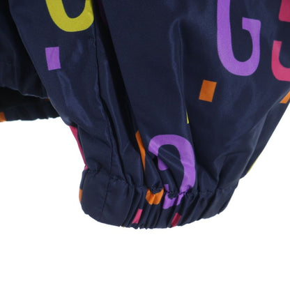 Gucci GG All Over Pattern Logo Nylon per Dead Ohlin Jacket Navy Multicolor Jacket — view 5