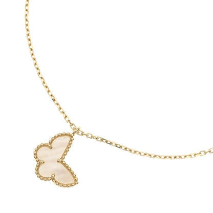 Van Cleef & Arpels wi yon Maza Of Pearl Pendant Chain White Yellow Gold