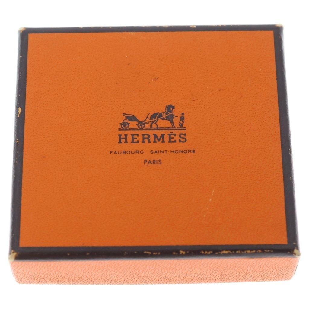 Hermes Leather Chain Glove Holder Black Gold Gloves — view 6
