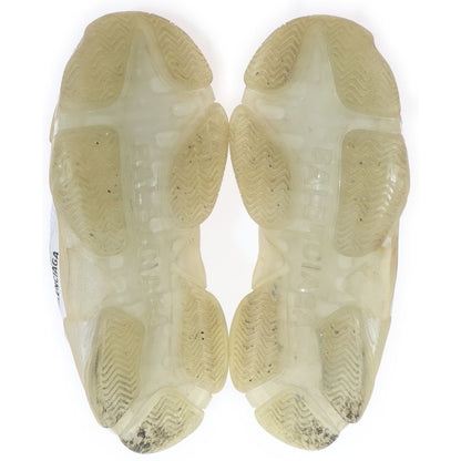 Balenciaga Triple S Calfskin Suup Low-Cut Sneakers White — view 5