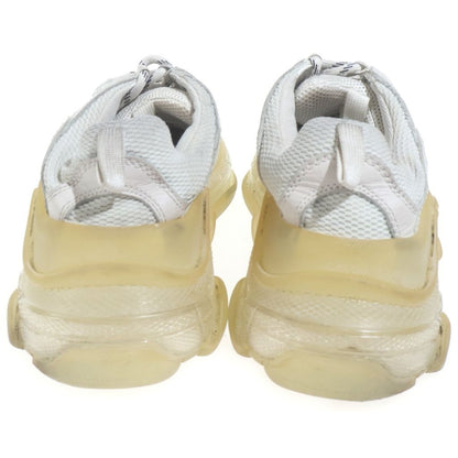 Balenciaga Triple S Calfskin Suup Low-Cut Sneakers White — view 3