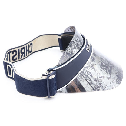 Dior Club V1u All Over Pattern Hat Navy — view 3