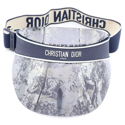 Dior Club V1u All Over Pattern Hat Navy — view 4