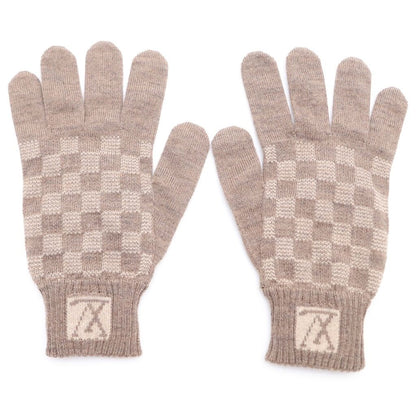 Louis Vuitton Damier Gloves Brown