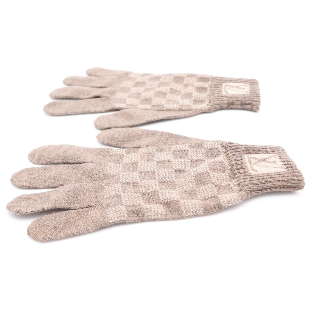 Louis Vuitton Damier Gloves Brown — view 4