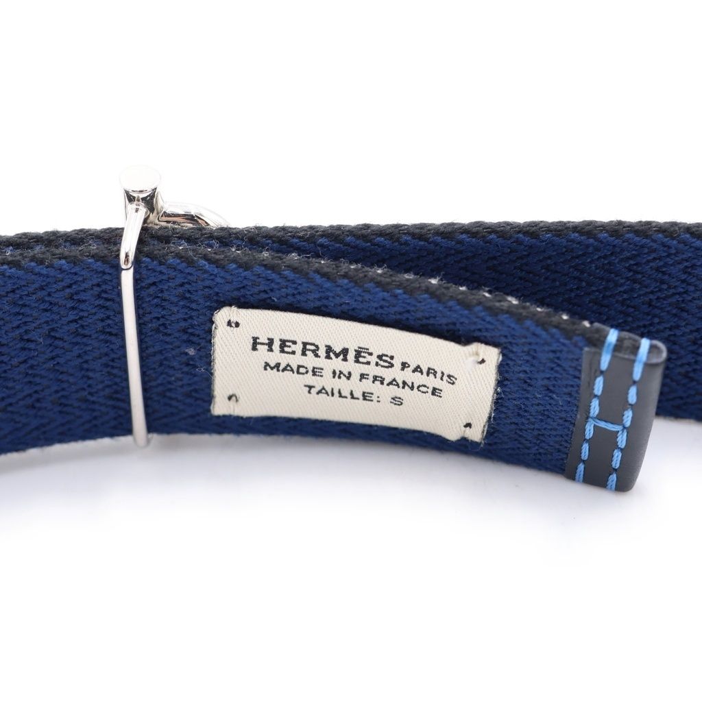 Hermes Wire Canvas Belt Bicolor RG — view 5
