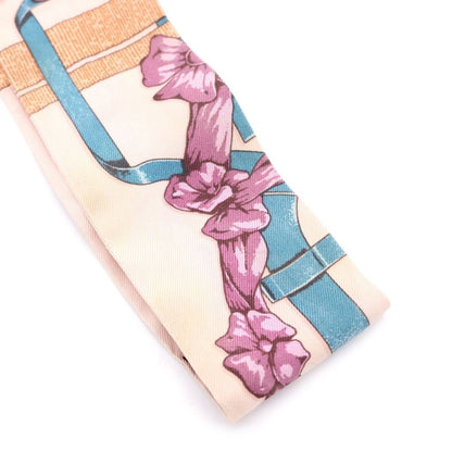 Hermes Grand Manege Twilly Scarf Pink Multicolor — view 2