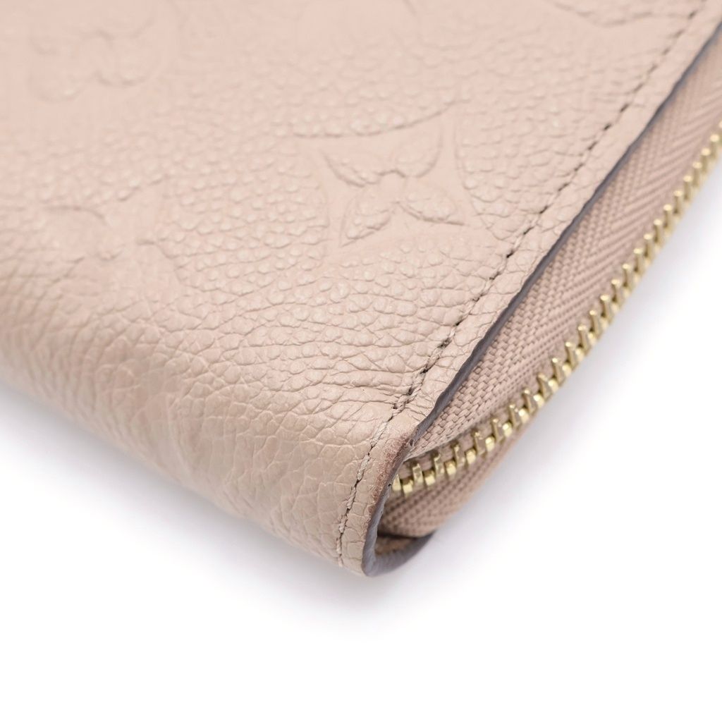 Louis Vuitton Monogram Empreinte Zippy Wallet Gray — view 4