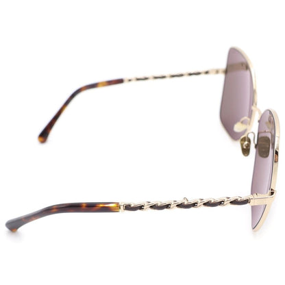 Chanel Sunglasses Eyewe 59 16 Brown Gold Eyewear — view 3