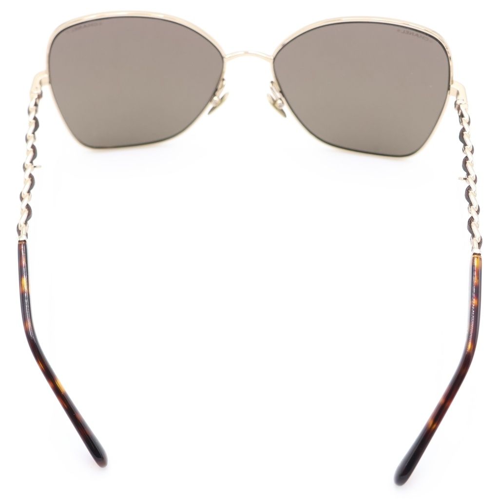 Chanel Sunglasses Eyewe 59 16 Brown Gold Eyewear — view 2