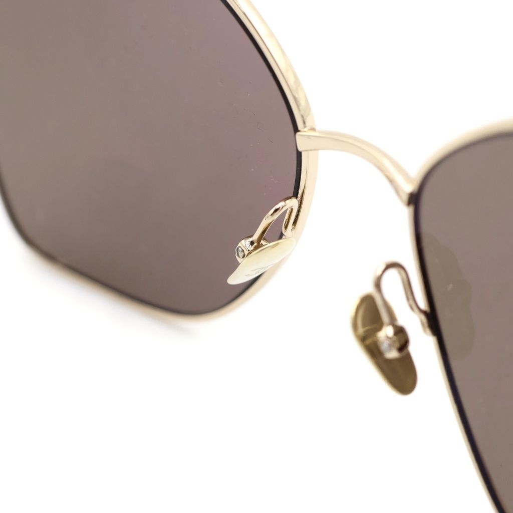 Chanel Sunglasses Eyewe 59 16 Brown Gold Eyewear — view 5