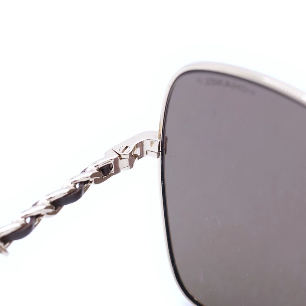 Chanel Sunglasses Eyewe 59 16 Brown Gold Eyewear — view 4