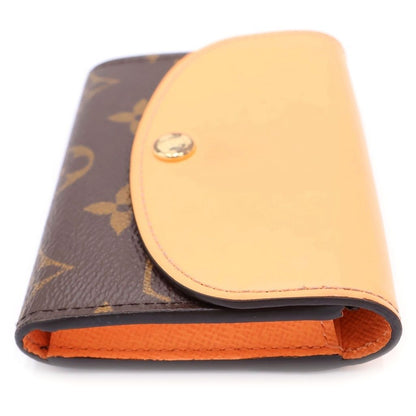 Louis Vuitton Compact Wallet Monogram Brown Orange — view 3