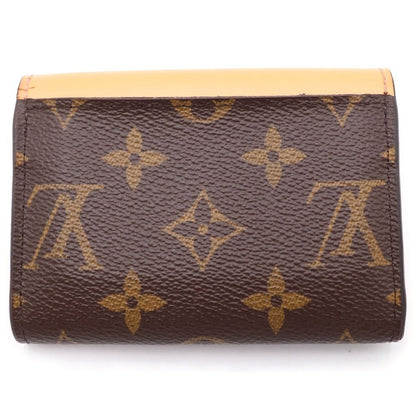 Louis Vuitton Compact Wallet Monogram Brown Orange — view 2