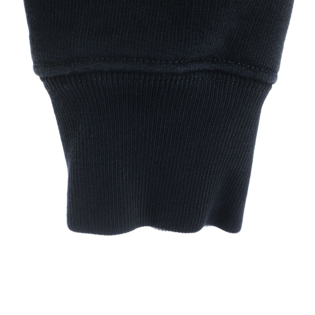 Loewe Regular Fit Sweatshirt Kuru Necksweatshirt Logo Embroidery Black — view 6