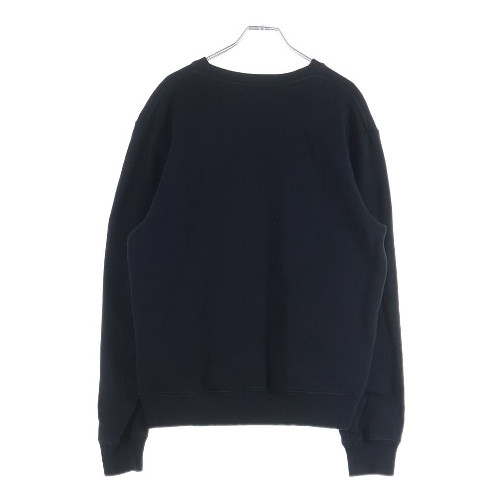 Loewe Regular Fit Sweatshirt Kuru Necksweatshirt Logo Embroidery Black — view 2
