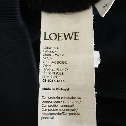 Loewe Regular Fit Sweatshirt Kuru Necksweatshirt Logo Embroidery Black — view 8