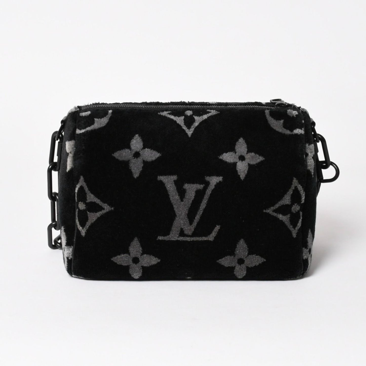 Louis Vuitton Keepall Bandouliere 25 Boston Bag Monogram Eclipse Tuffetage — view 2