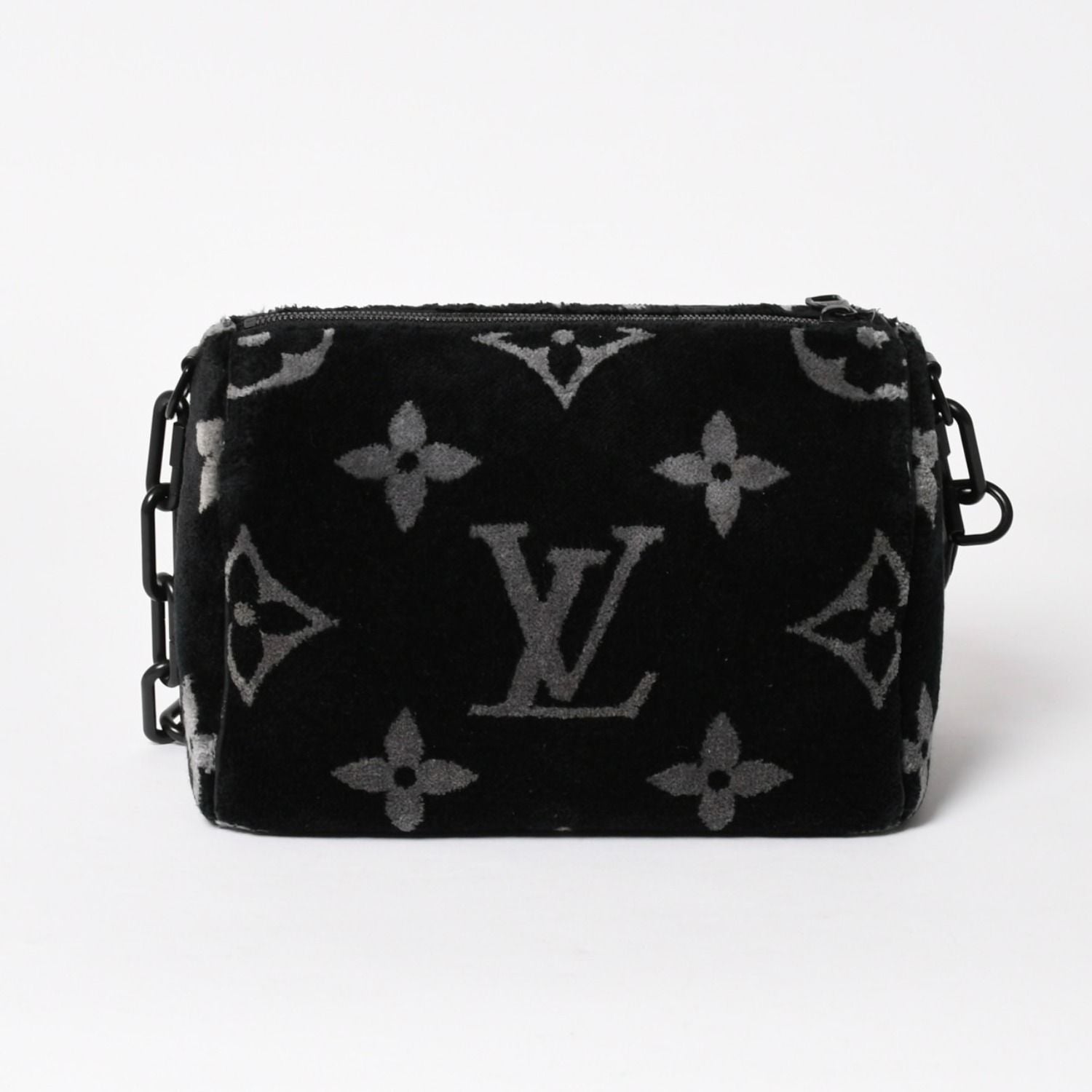 Louis Vuitton Keepall Bandouliere 25 Boston Bag Monogram Eclipse Tuffetage — view 2