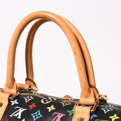 Louis Vuitton Takashi Murakami Monogram Multicolor Keepall 45 Boston Bag Noir — view 7