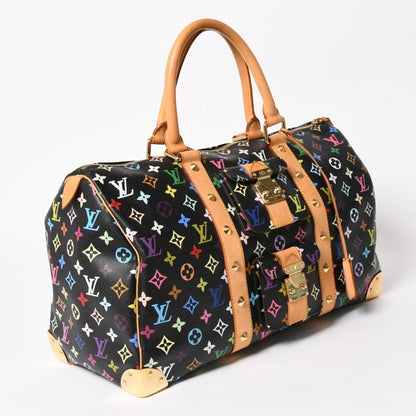 Louis Vuitton Takashi Murakami Monogram Multicolor Keepall 45 Boston Bag Noir — view 3