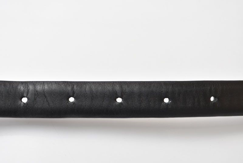 Dior Belt Leather Black Silver Business — view 7