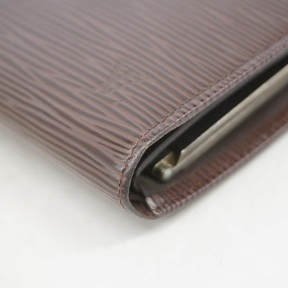Louis Vuitton Wallet Epi Porte-Monnaie Viennenova Mocarre — view 7