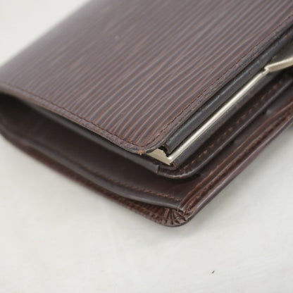 Louis Vuitton Wallet Epi Porte-Monnaie Viennenova Mocarre — view 6
