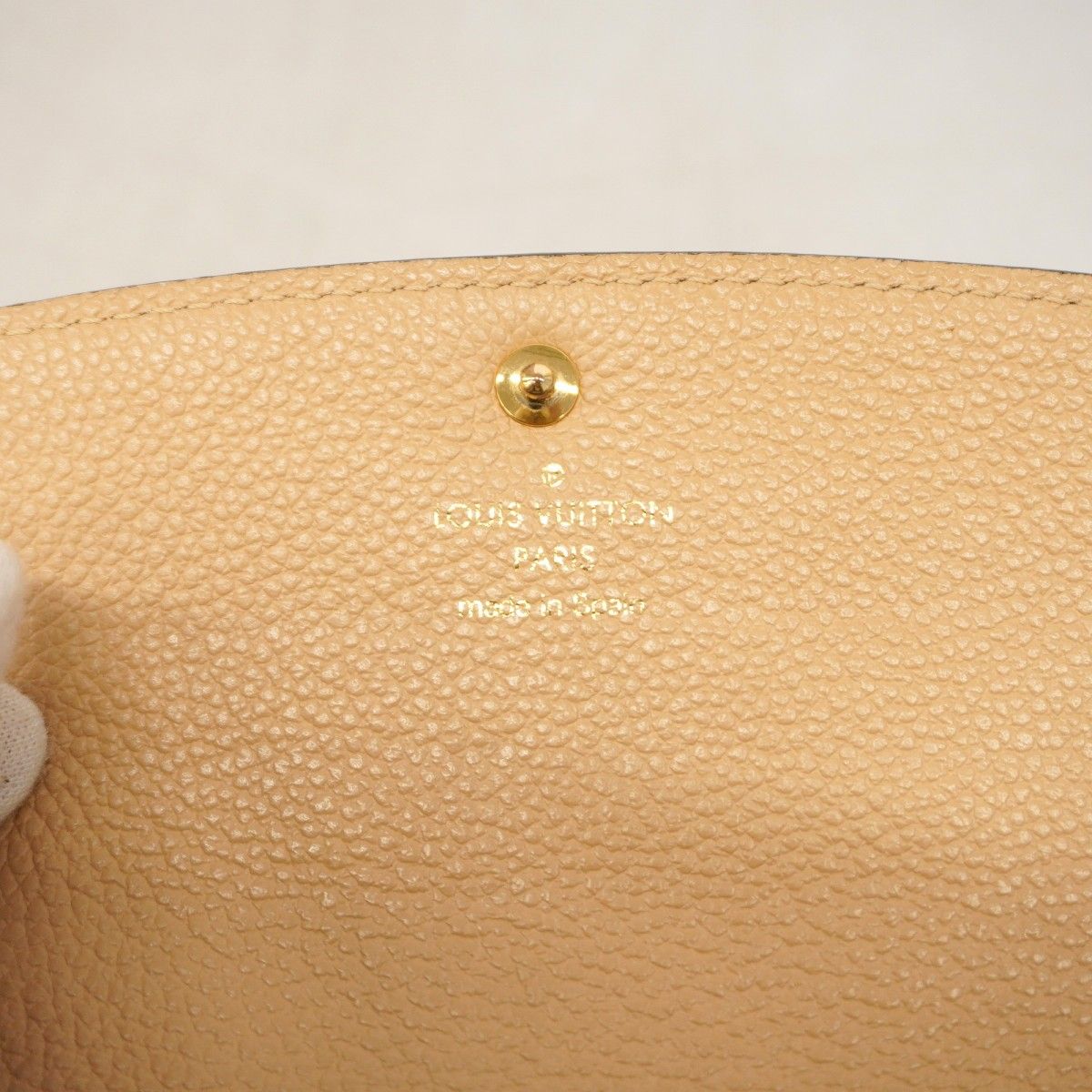 Louis Vuitton Wallet Monogram Empreinte Portefeuille Emily Noir — view 4