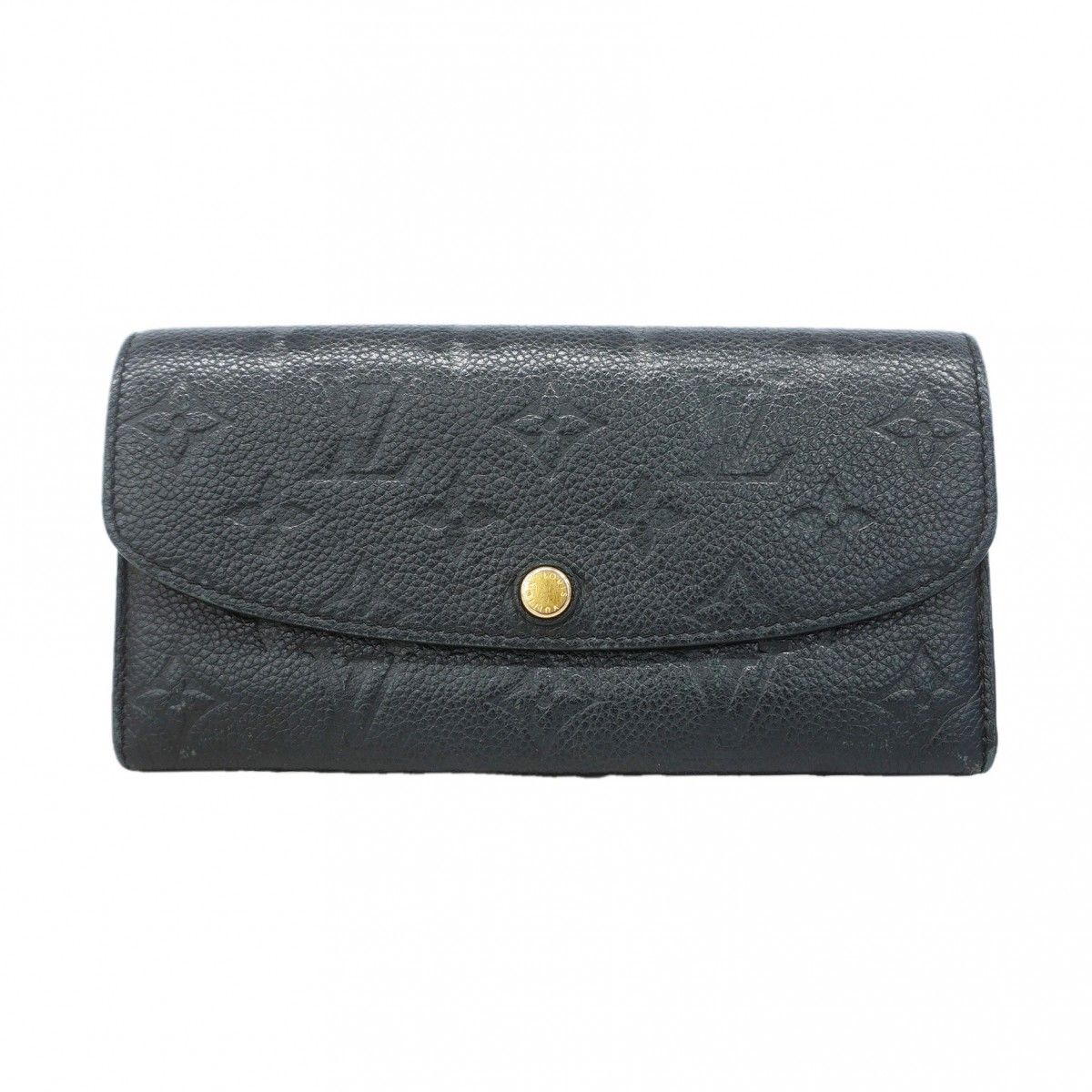 Louis Vuitton Wallet Monogram Empreinte Portefeuille Emily Noir