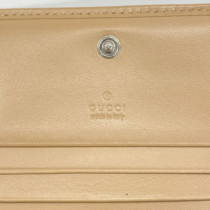 Gucci Wallet GG Marmont Leather Brown Silver — view 4