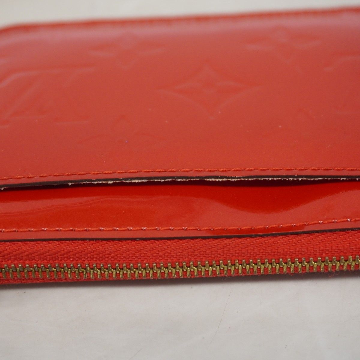 Louis Vuitton Coin Case Vernis Pochette Cles Cerise — view 6