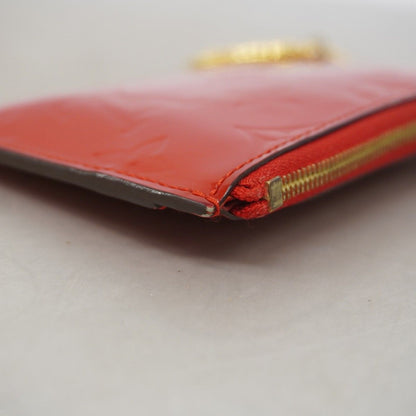 Louis Vuitton Coin Case Vernis Pochette Cles Cerise — view 5
