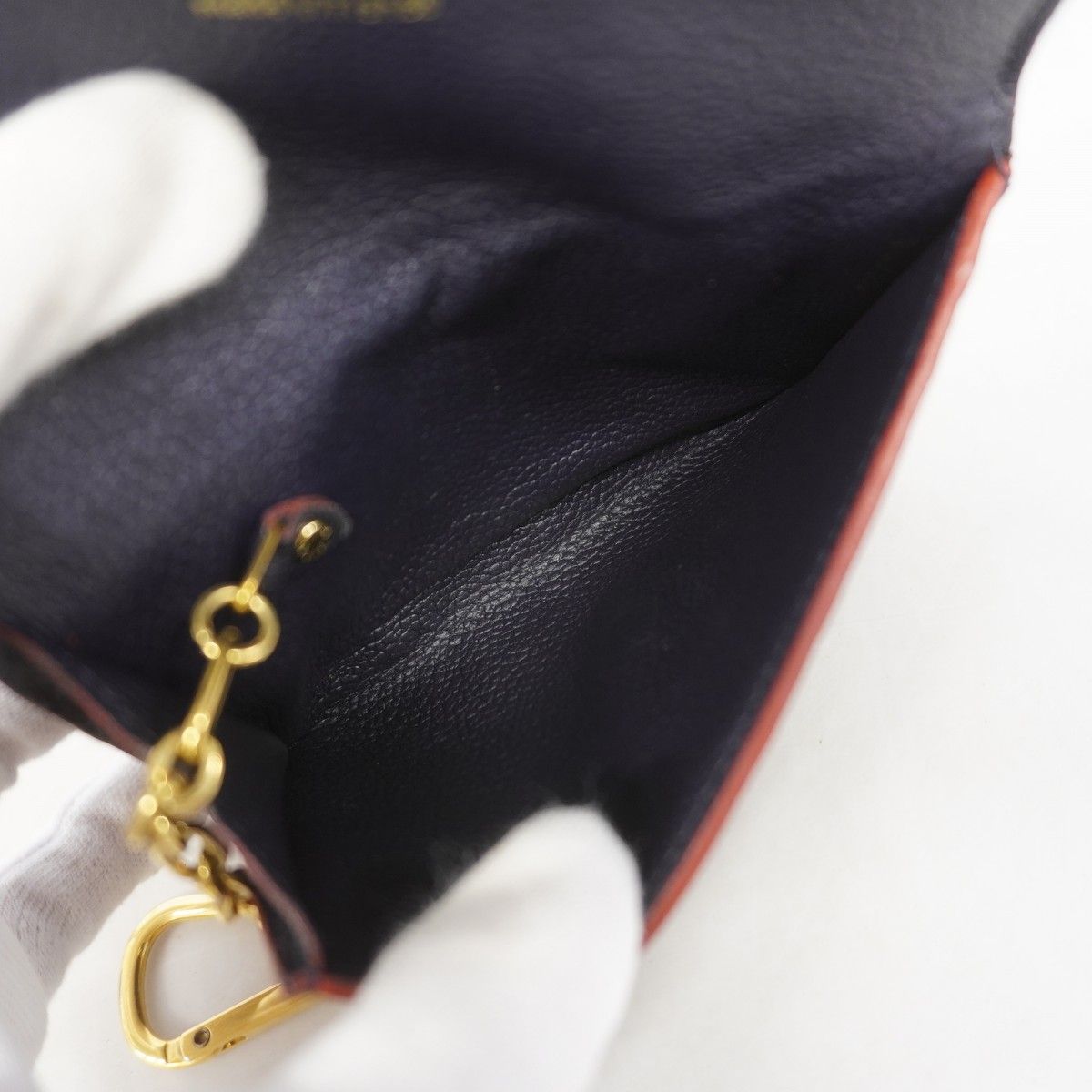Louis Vuitton Coin Case Monogram Empreinte Pochette Cles Marine — view 3