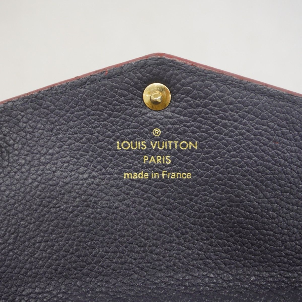 Louis Vuitton Coin Case Monogram Empreinte Pochette Cles Marine — view 4