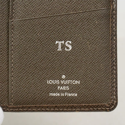 Louis Vuitton Wallet Taiga Portefeuille Brazza Grizzly — view 5