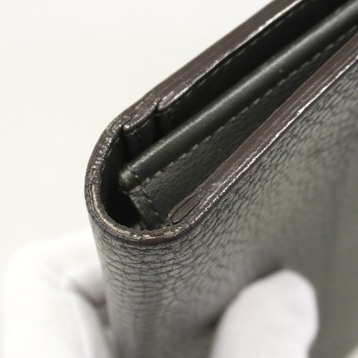 Louis Vuitton Wallet Portefeuille Brazza Anthracite — view 6