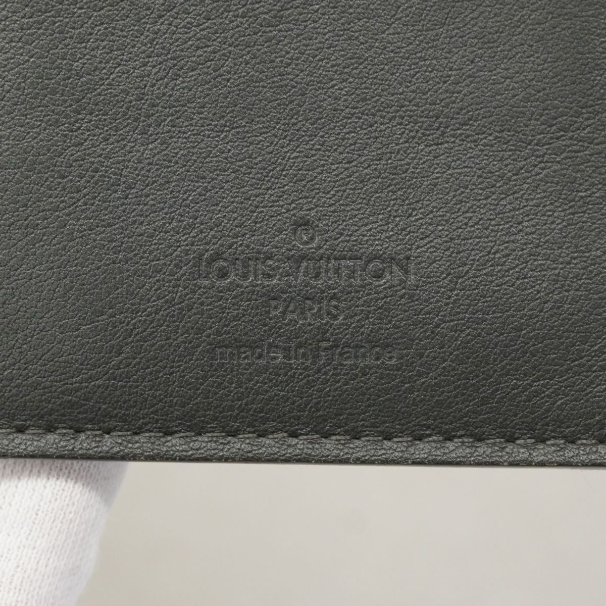 Louis Vuitton Wallet Portefeuille Brazza Anthracite — view 5