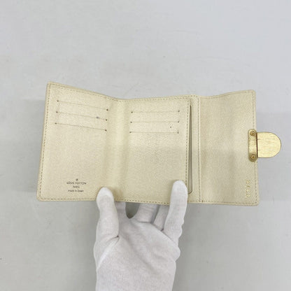 Louis Vuitton Trifold Wallet Damier Azur Portefeuille Koala White — view 9