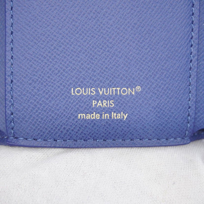 Louis Vuitton Trifold Wallet Monogram Denim Portefeuille Victorine Blue — view 4