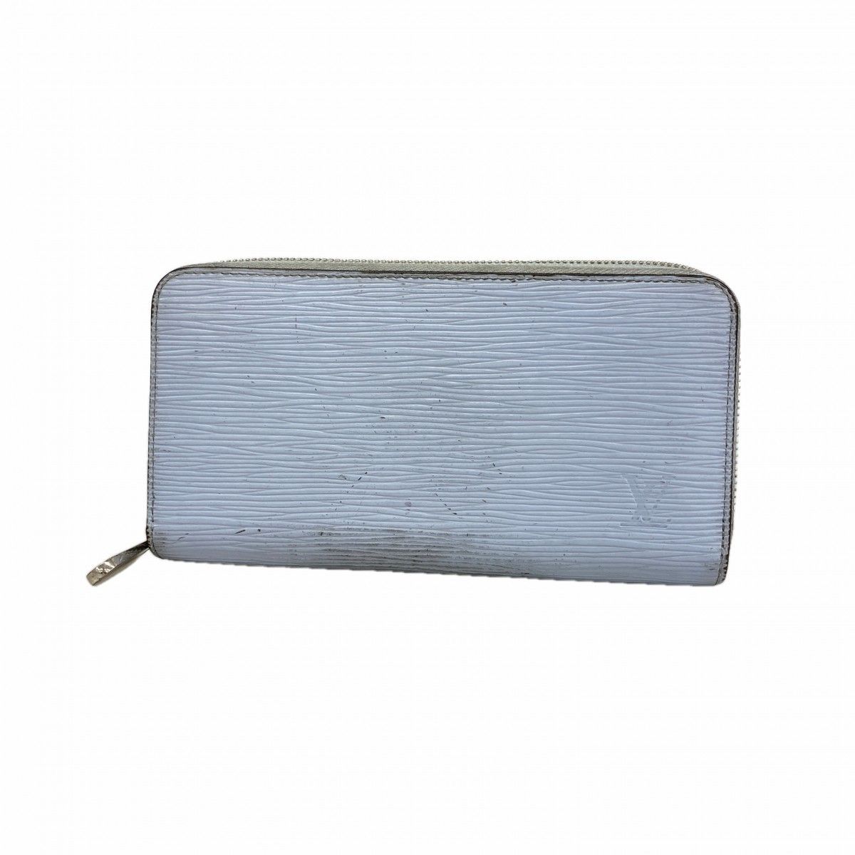 Louis Vuitton Wallet Epi Zippy Ice Blue