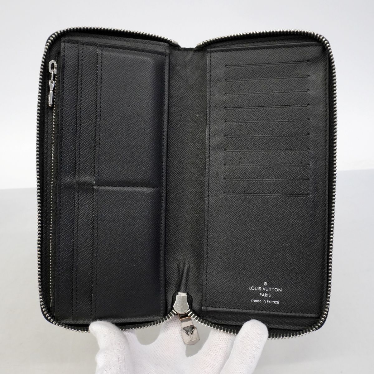 Louis Vuitton Wallet Taiga Zippy Vertical Ardoise — view 4