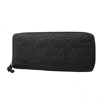 Louis Vuitton Wallet Monogram Empreinte Portefeuille Clemence Noir