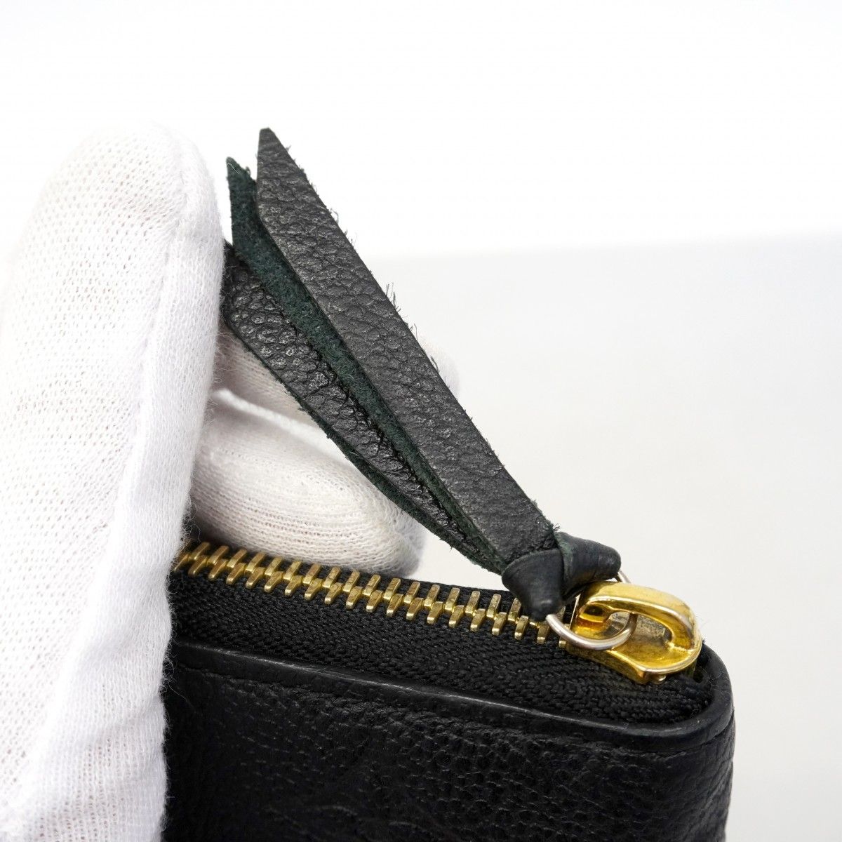 Louis Vuitton Wallet Monogram Empreinte Portefeuille Clemence Noir — view 8