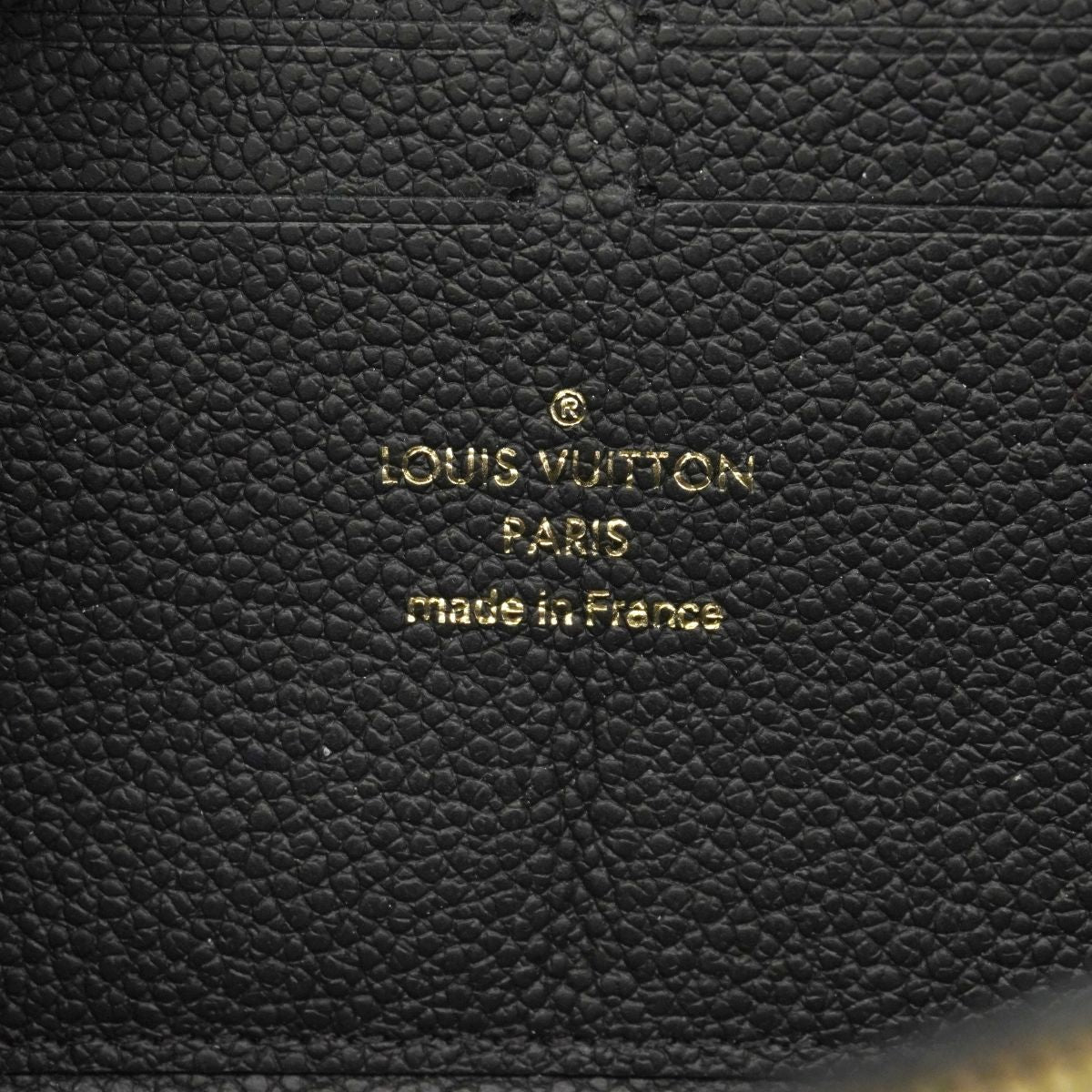 Louis Vuitton Wallet Monogram Empreinte Portefeuille Clemence Noir — view 5