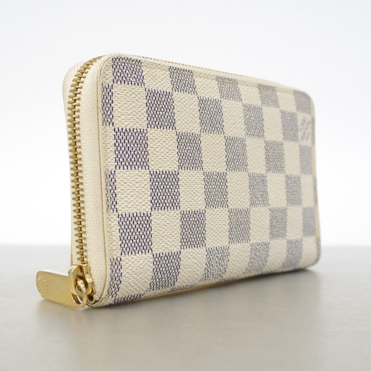 Louis Vuitton Wallet Damier Azur Zippy Compact White — view 2