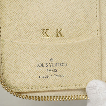 Louis Vuitton Wallet Damier Azur Zippy Compact White — view 5